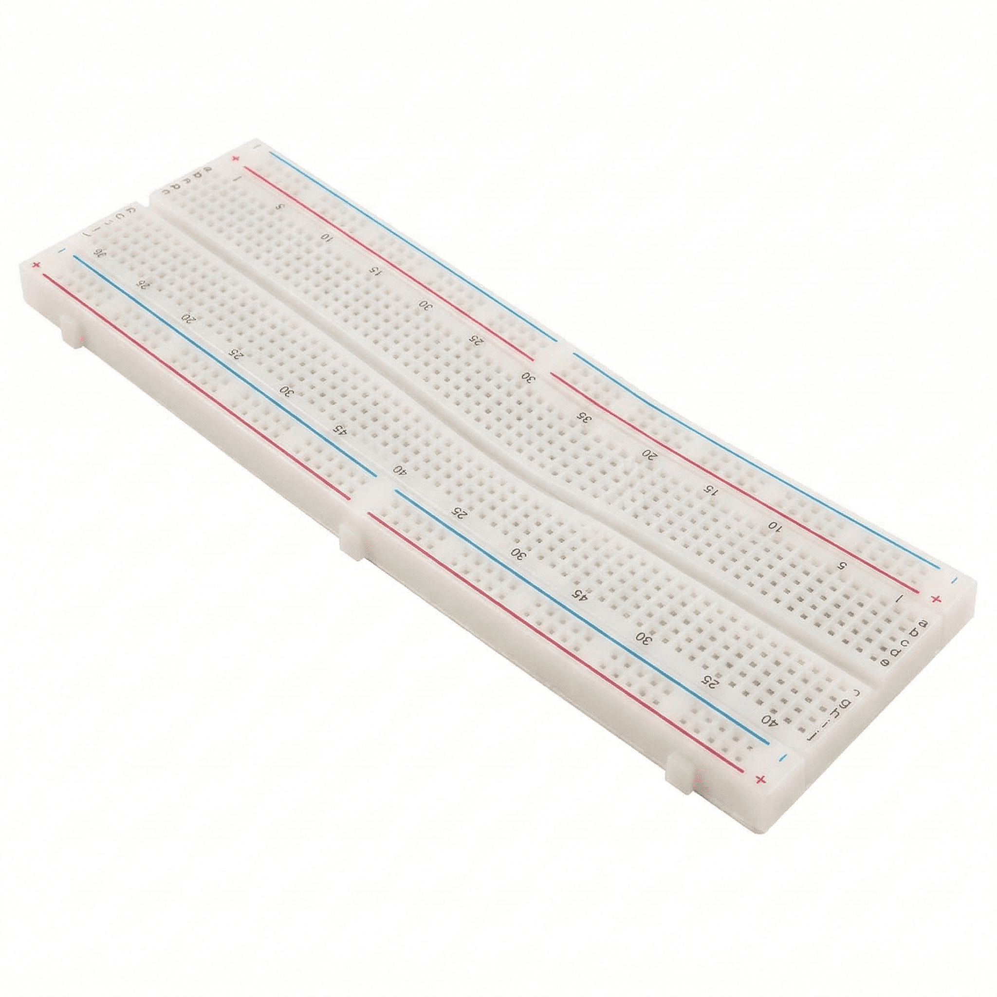 830 Tie-Point Solderless Breadboard