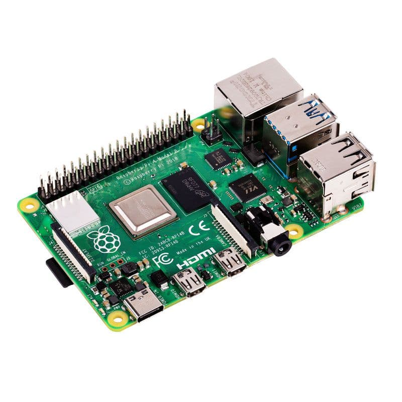 Raspberry Pi 4 Model B - High-Performance Single Board Computer (2GB / 4GB / 8GB RAM)