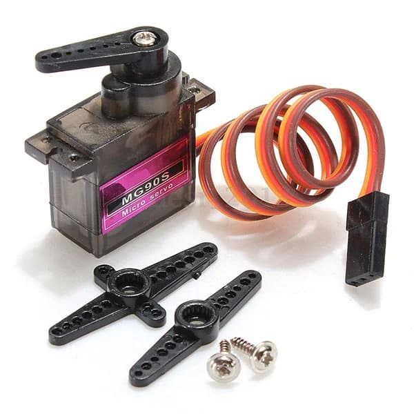 TowerPro MG90S Metal Gear Micro Servo Motor (180° Rotation) 2