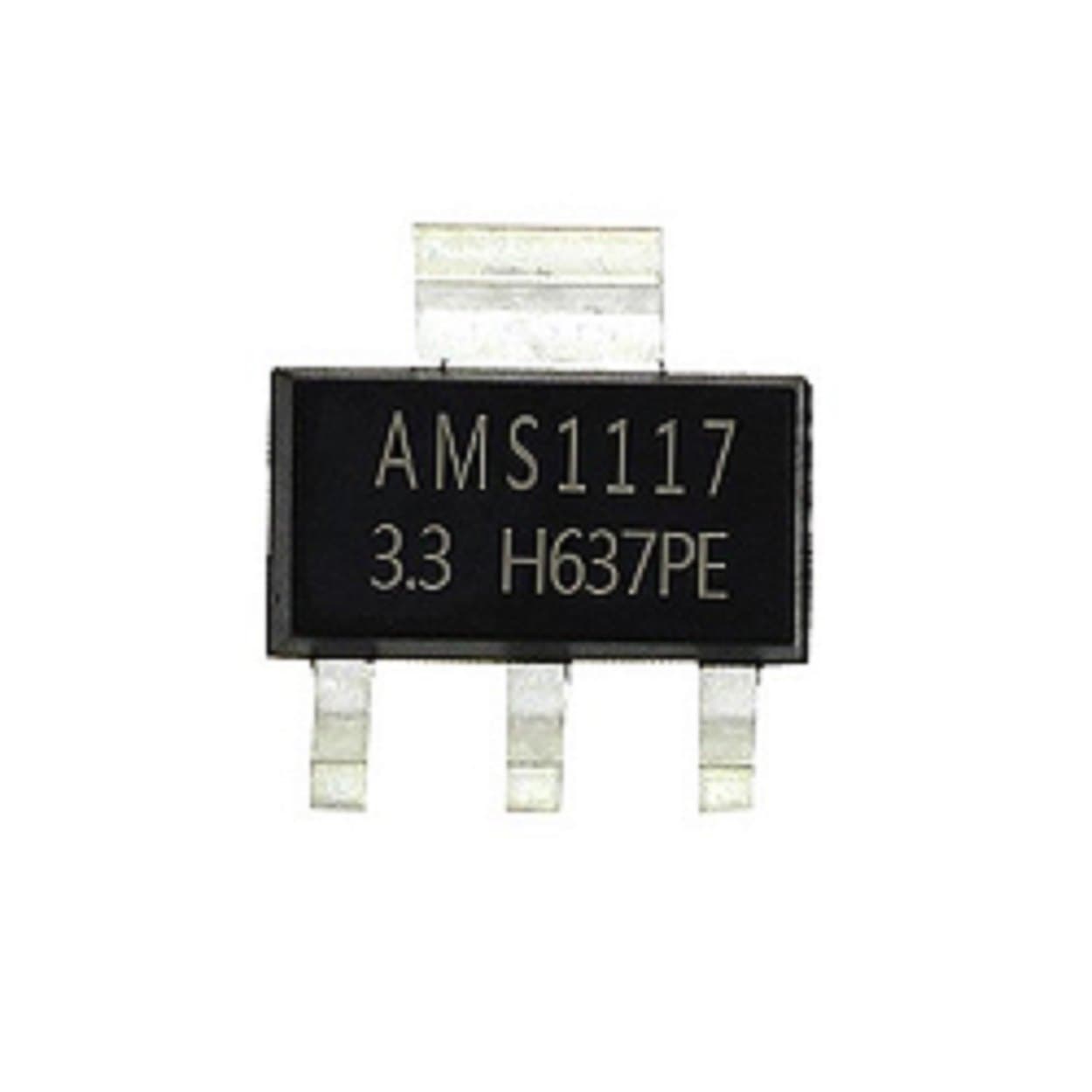 AMS1117 3.3V  1A Low Dropout (LDO) Voltage Regulator (SOT-223) 2