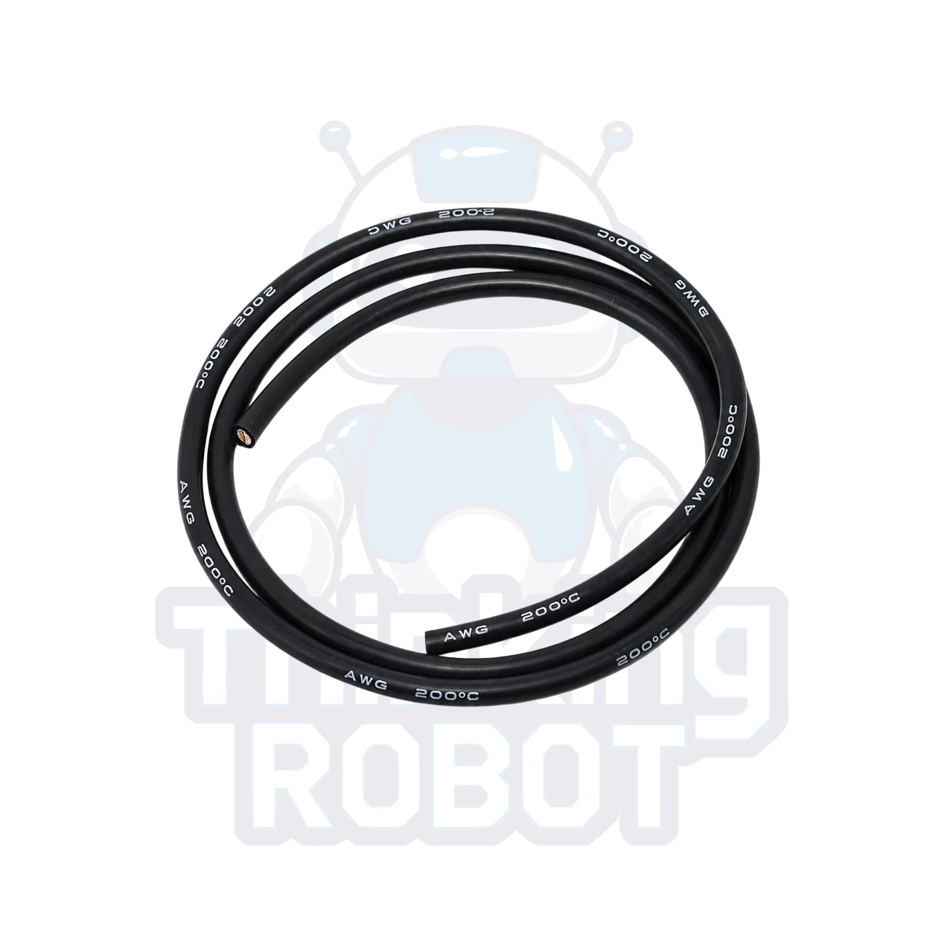 16AWG Black Ultra-Flexible Silicone Wire - Per Metre