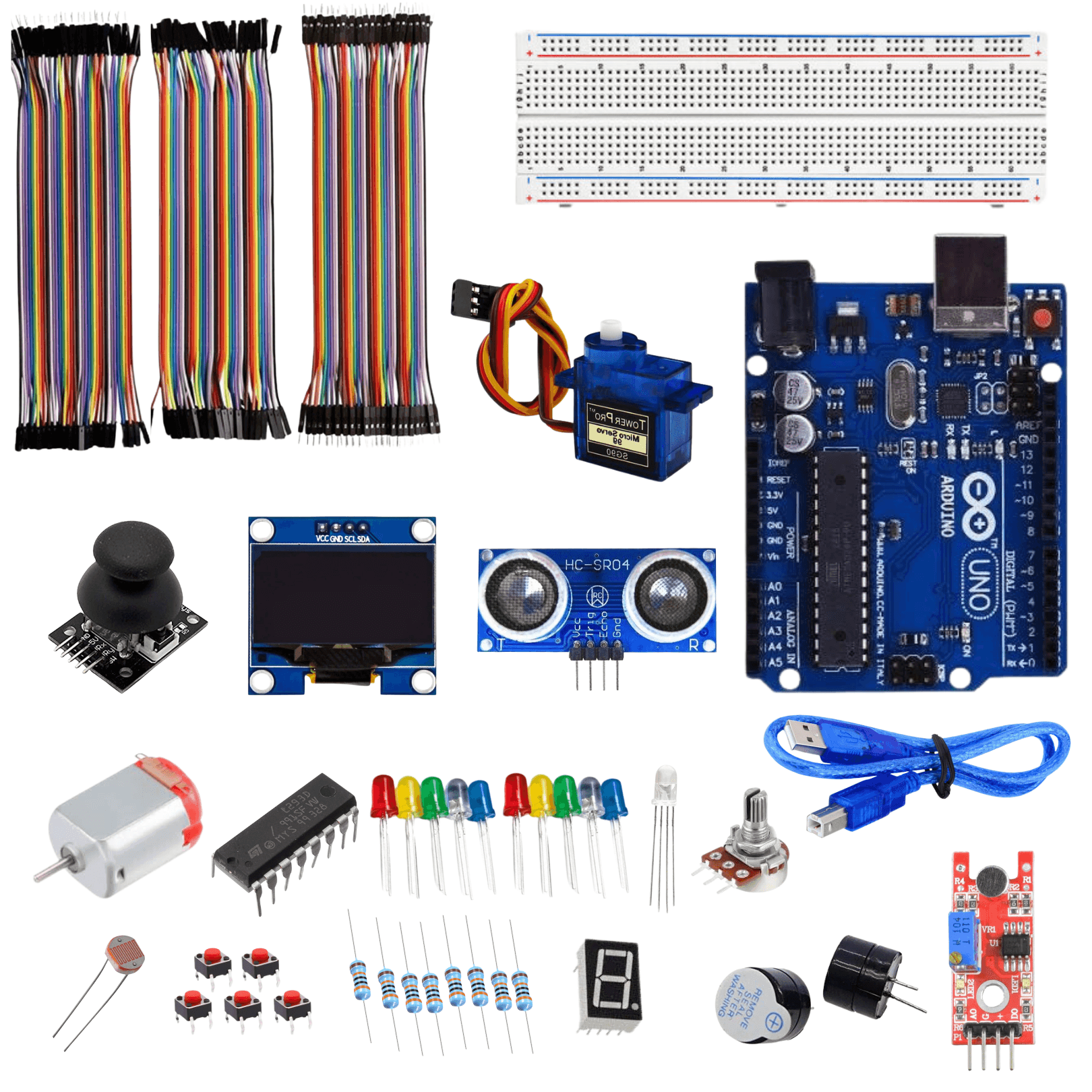 Mini Arduino Starter Kit | Thinking Robot Compact Beginner Pack
