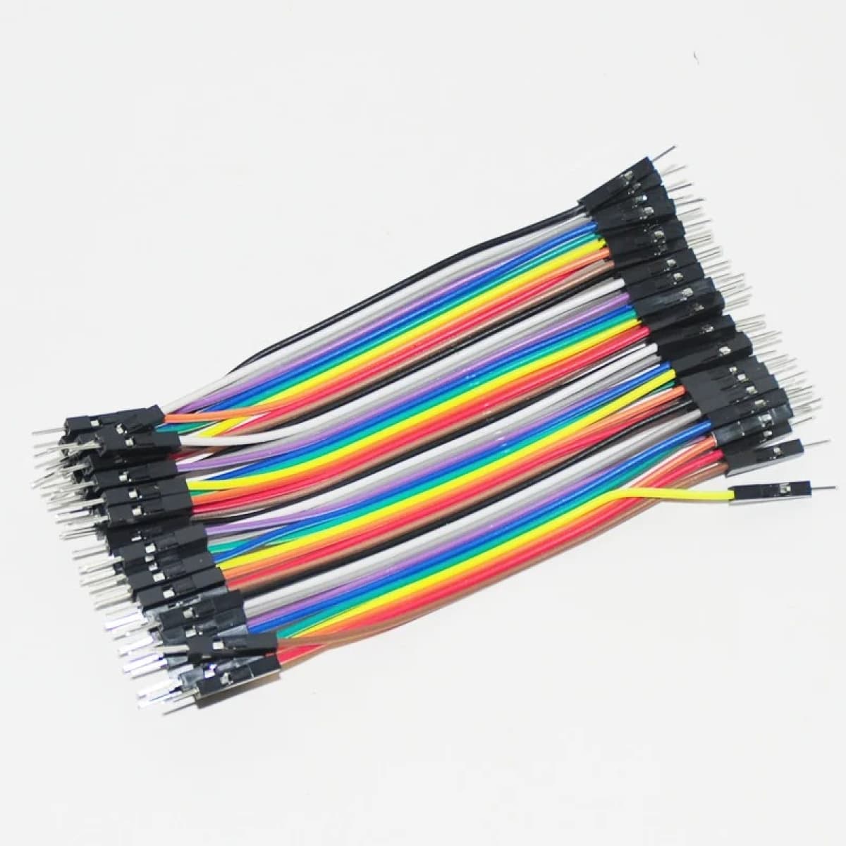 10cm Dupont Jumper Wires - Male to Male (40pcs)