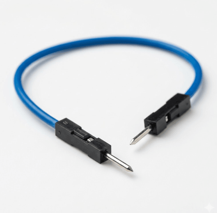 10cm Dupont Jumper Wires - Male to Male (40pcs) 2