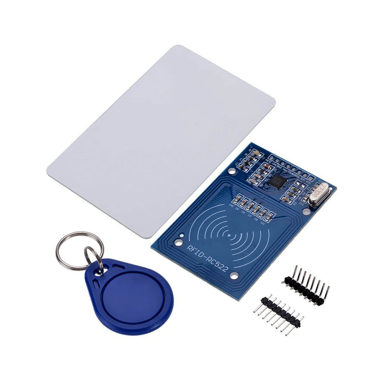 RC522 RFID Reader/Writer Module 13.56MHz (with Card and Keychain) 2