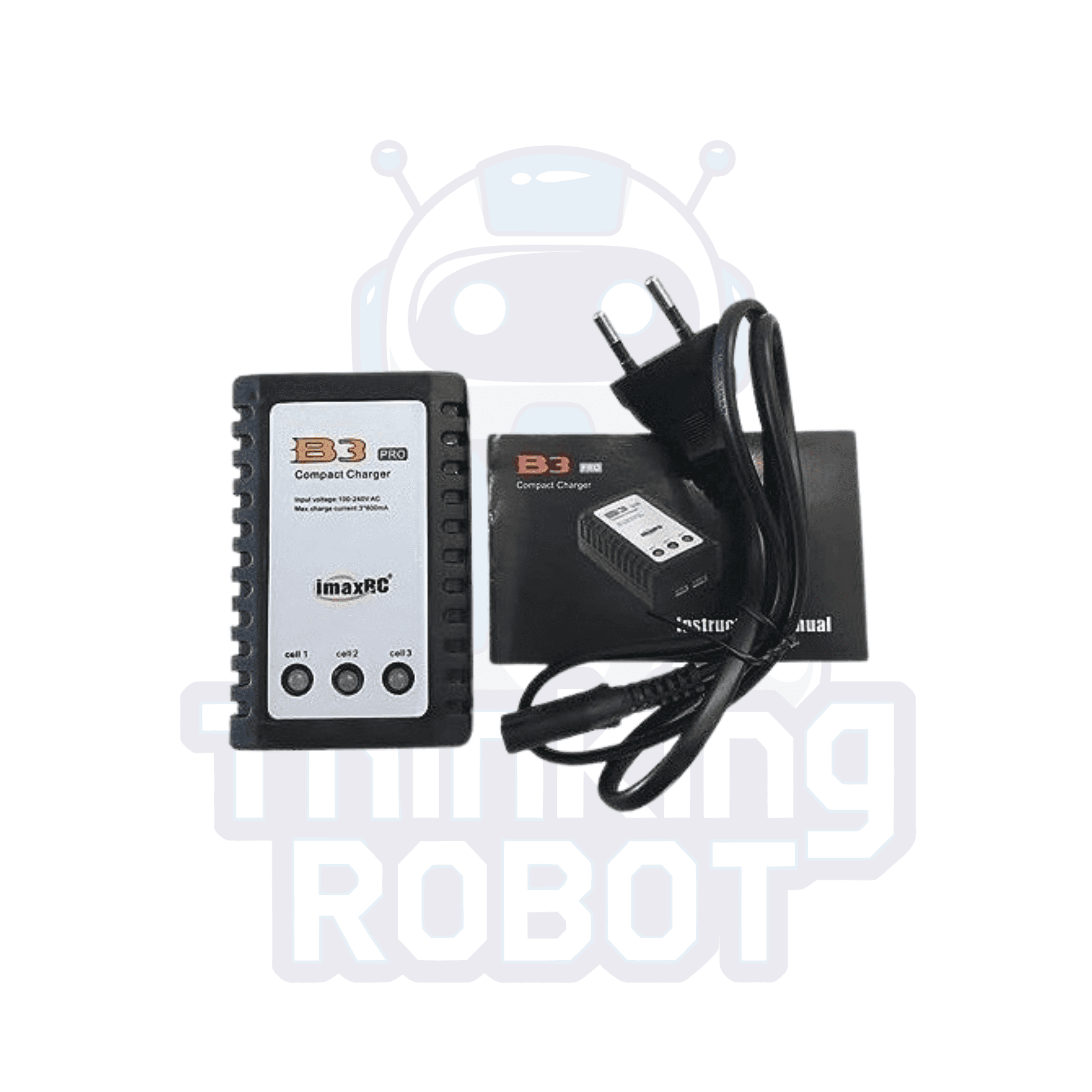 B3 AC Compact Balance Charger for 2S and 3S LiPo Batteries