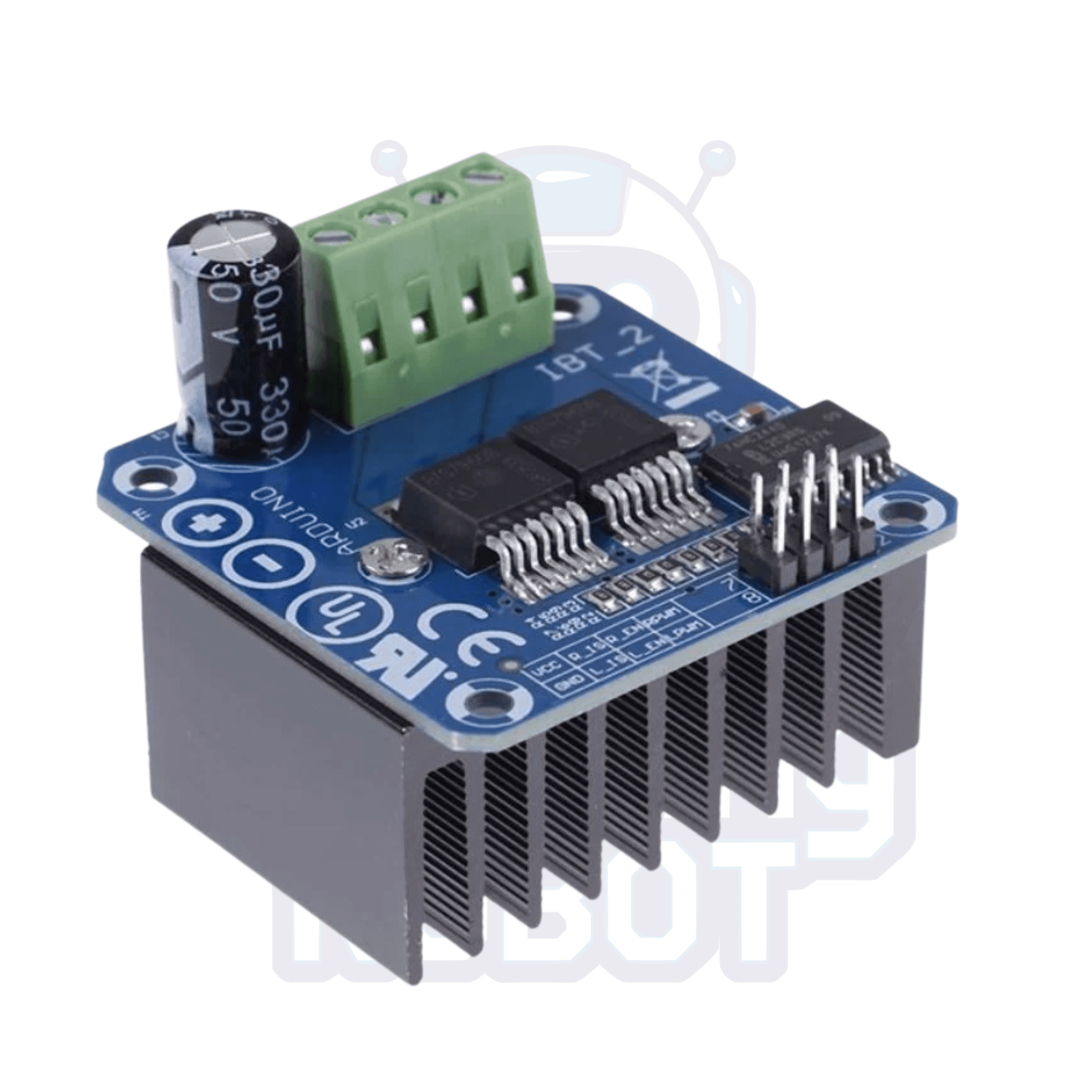 BTS7960B 43A H-Bridge High-Power Motor Driver Module