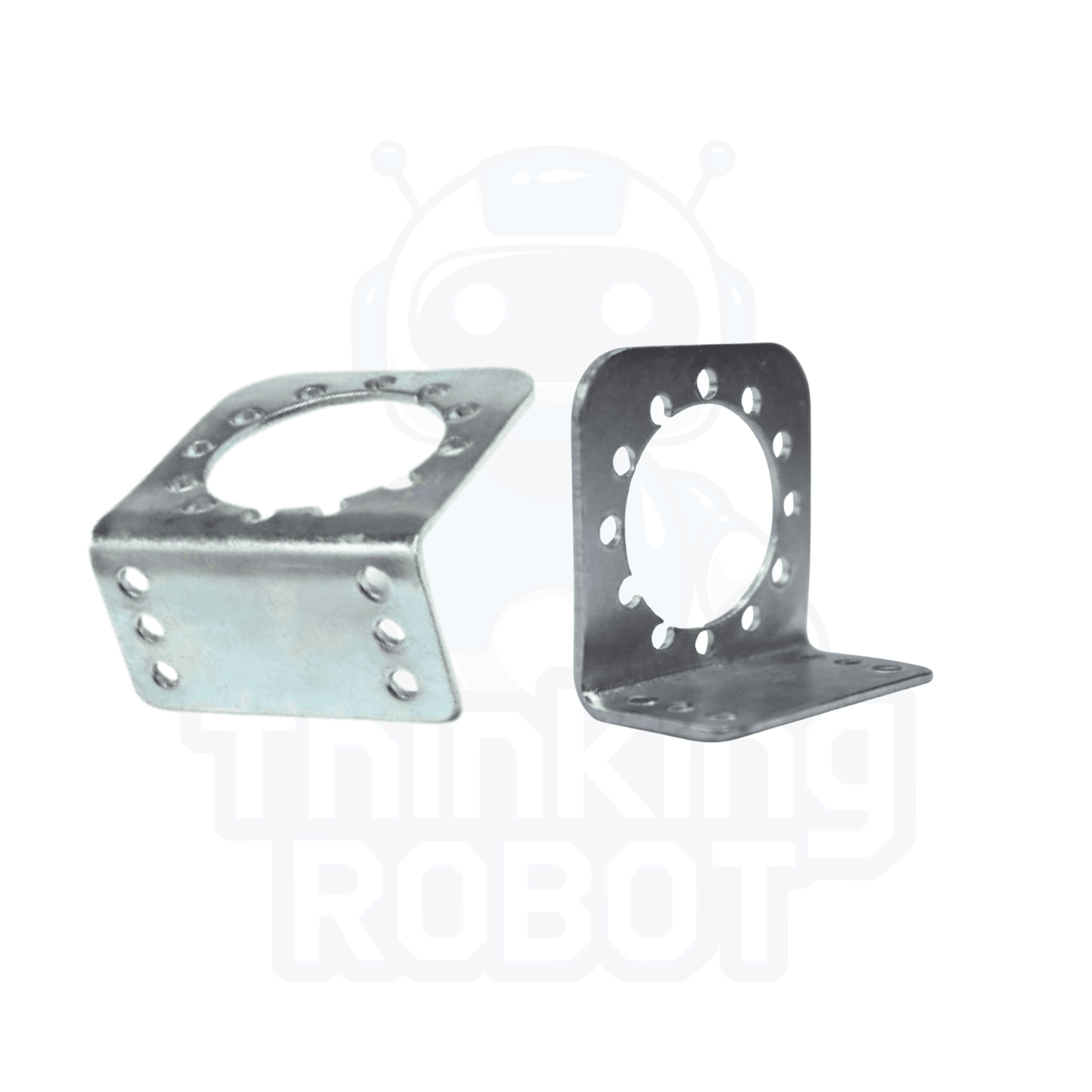 Johnson Geared Motor L-Clamp Mounting Bracket - Mild Steel