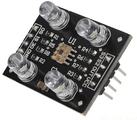 TCS3200 Color Recognition Sensor Module with White LEDs