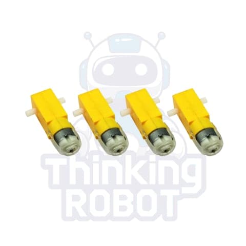 BO Motor 100 RPM (Pack of 4)