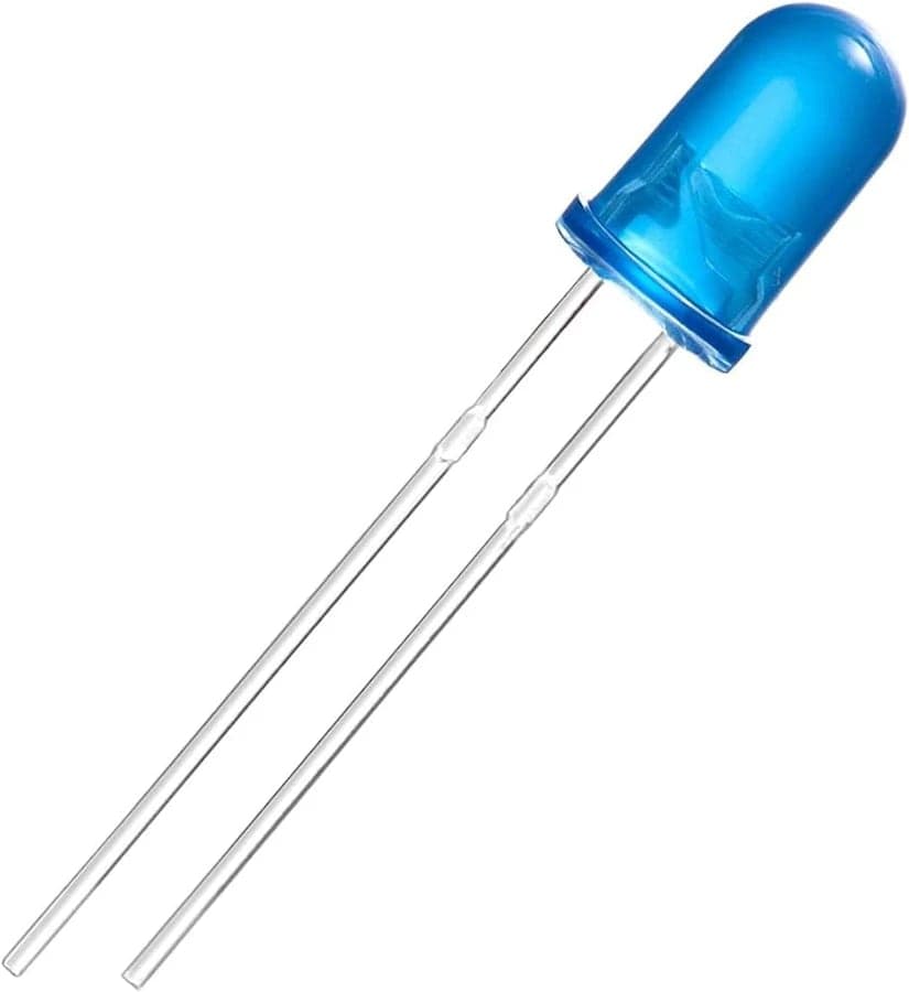 5mm Blue LED | Round Indicator LED for Electronics Projects 1