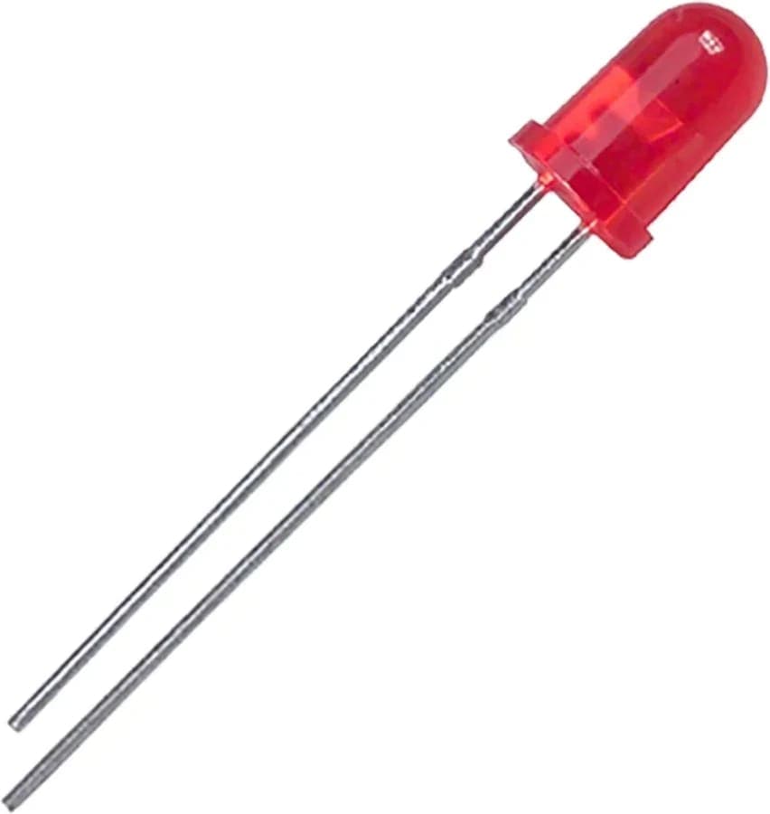 5mm Red LED | Round Indicator LED for Electronics Projects 1