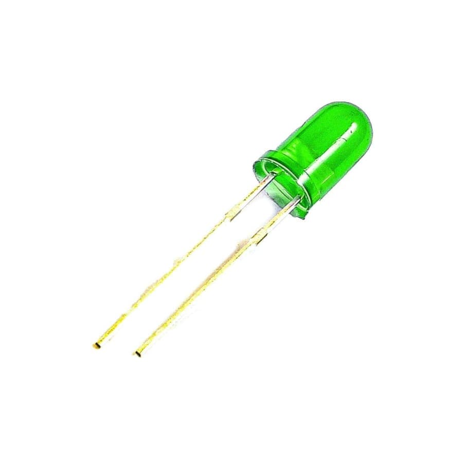 5mm Green LED | Round Indicator LED for Electronics Projects 1