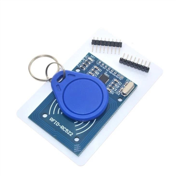 RC522 RFID Reader/Writer Module 13.56MHz (with Card and Keychain)