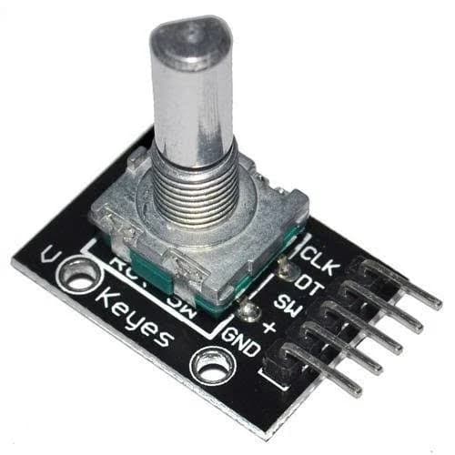 360 Degree Rotary Encoder Module with Push Button 1
