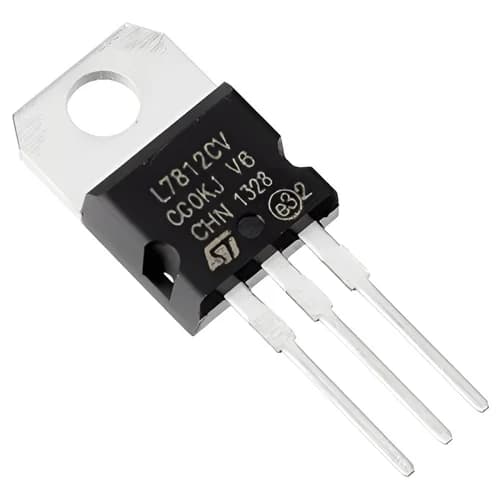 L7812CV 12V Positive Linear Voltage Regulator IC (TO-220)