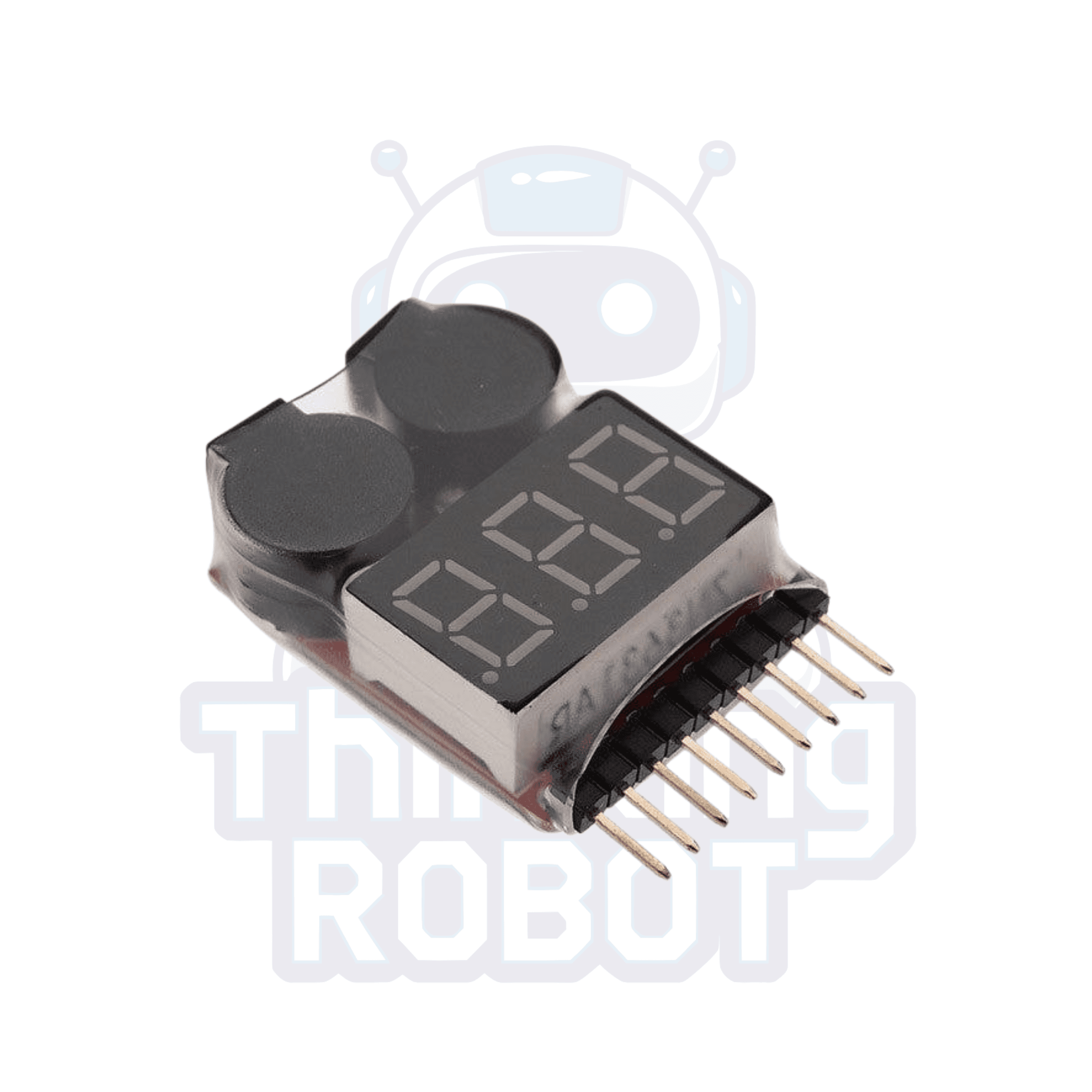 1-8S LiPo Battery Voltage Tester with Low-Voltage Alarm