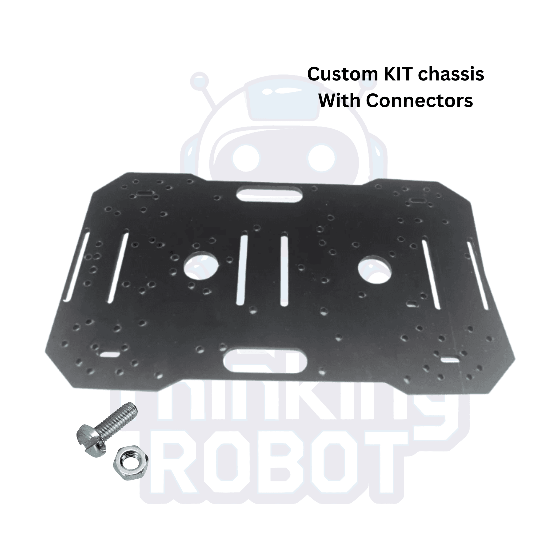 Custom RC Vehicle Chassis with Nut, Bolt and Screw Set